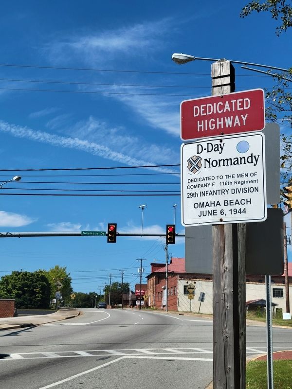 D-Day Normandy Marker. Click for full size. D-Day Normandy Marker image. Click for full size.