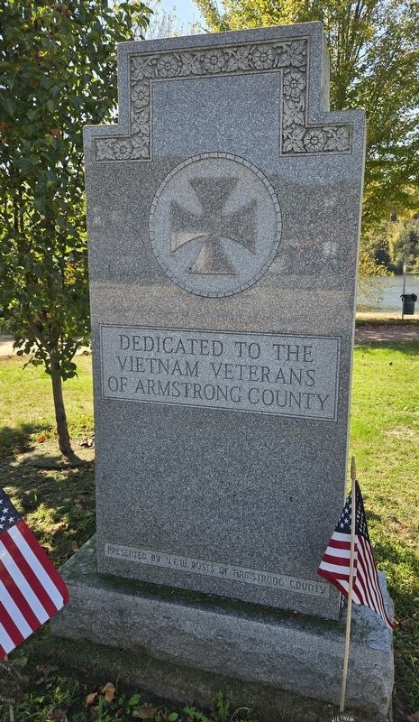 Armstrong County Vietnam Veterans Memorial image. Click for full size.