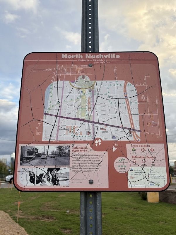 Jefferson St. Music Scene Marker image. Click for full size.