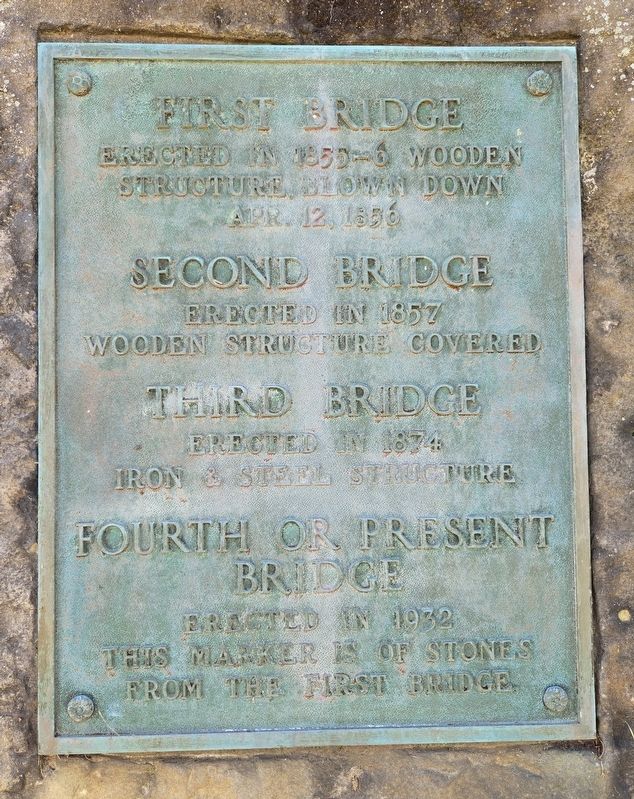 Kittanning Citizens Bridge Marker image. Click for full size.