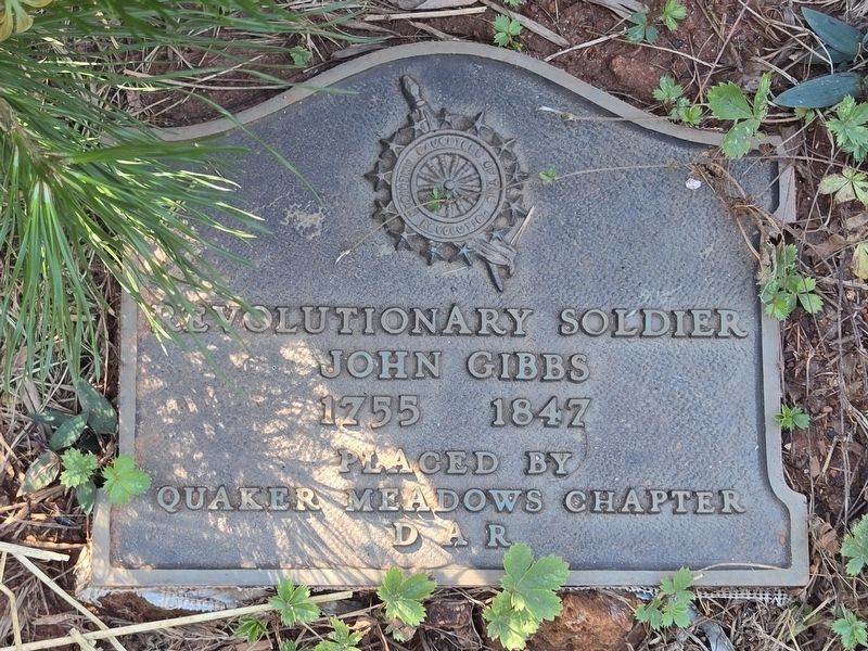 John Gibbs Marker image. Click for full size.