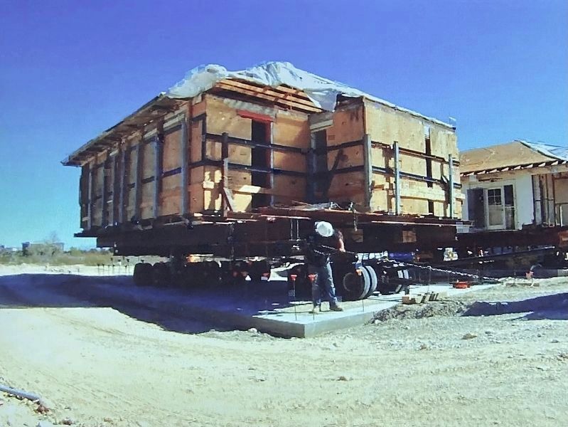 Railroad Cottage Relocation - 2013 image. Click for full size.