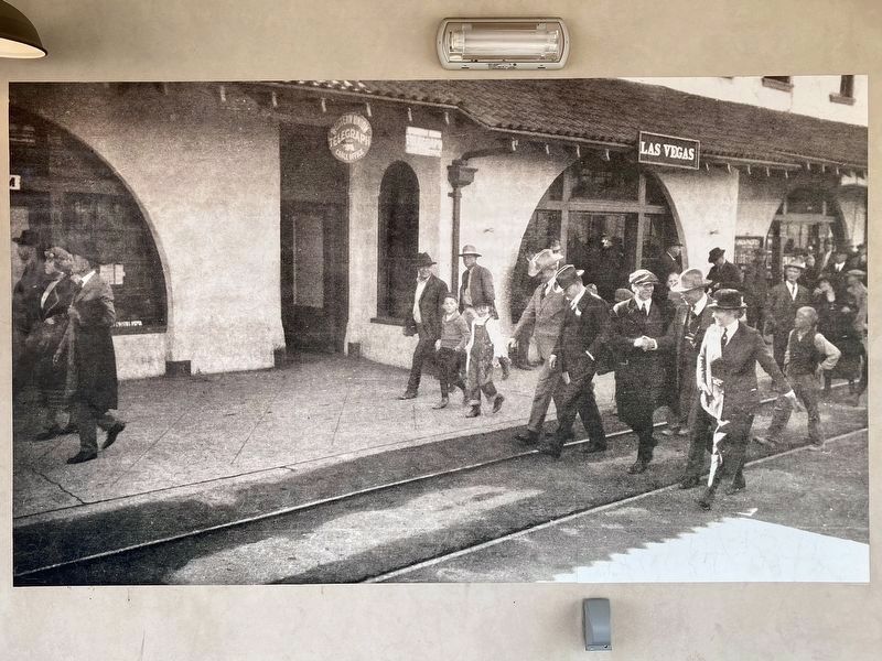 Las Vegas Train Depot image. Click for full size.