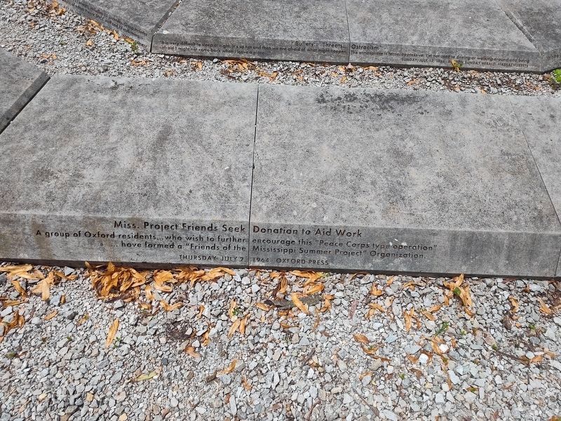 Freedom Summer '64 Memorial image. Click for full size.