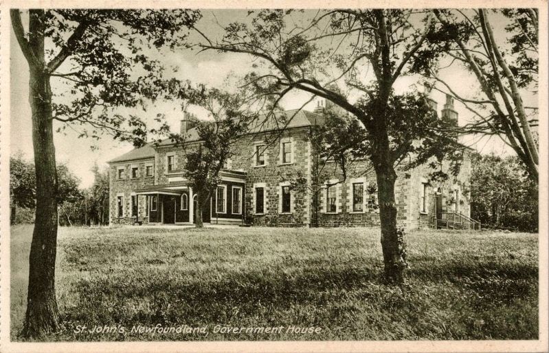 Government House, St. John�s image. Click for full size.