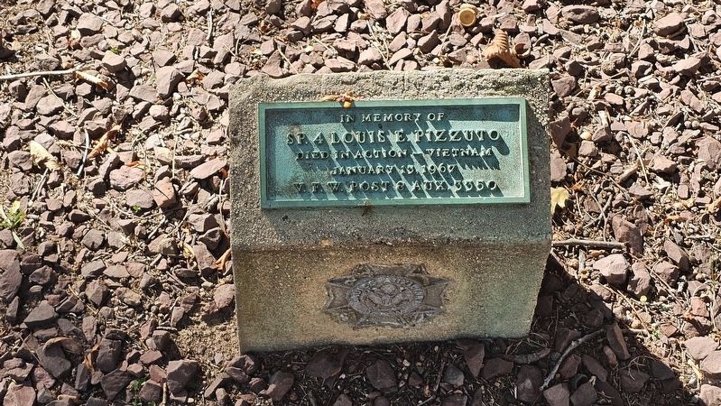Sp. 4 Louis E. Pizzuto Marker image. Click for full size.