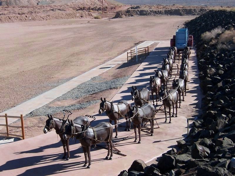 Twenty-Mule Teams display image. Click for full size.