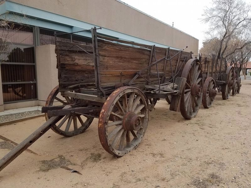 Twenty-Mule Teams Wagons image. Click for full size.