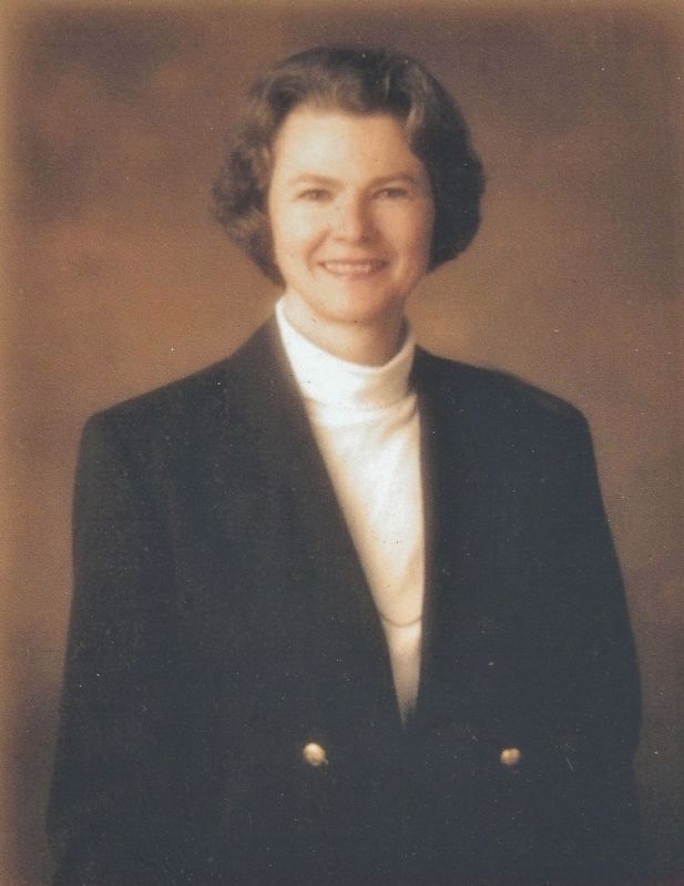 Marker detail: Barbara H. Patton image. Click for full size.