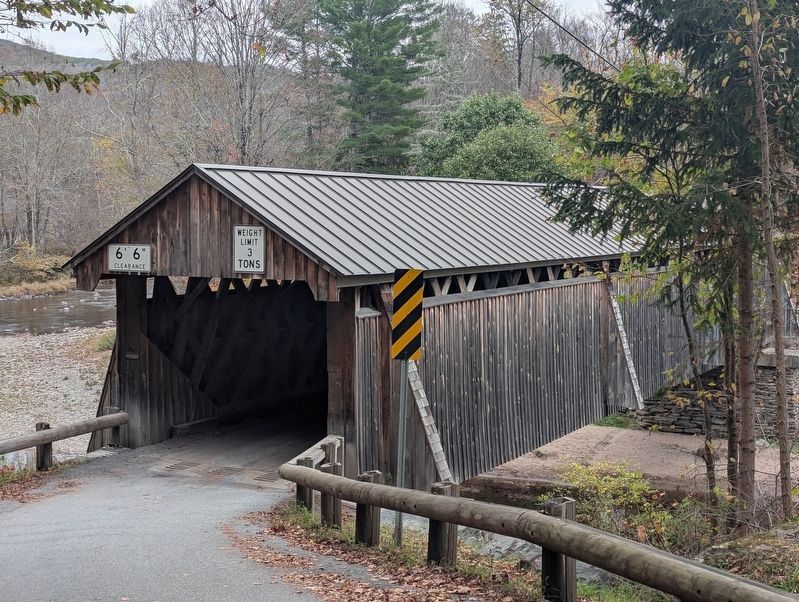 The Beaverkill Covered Bridge image. Click for full size.