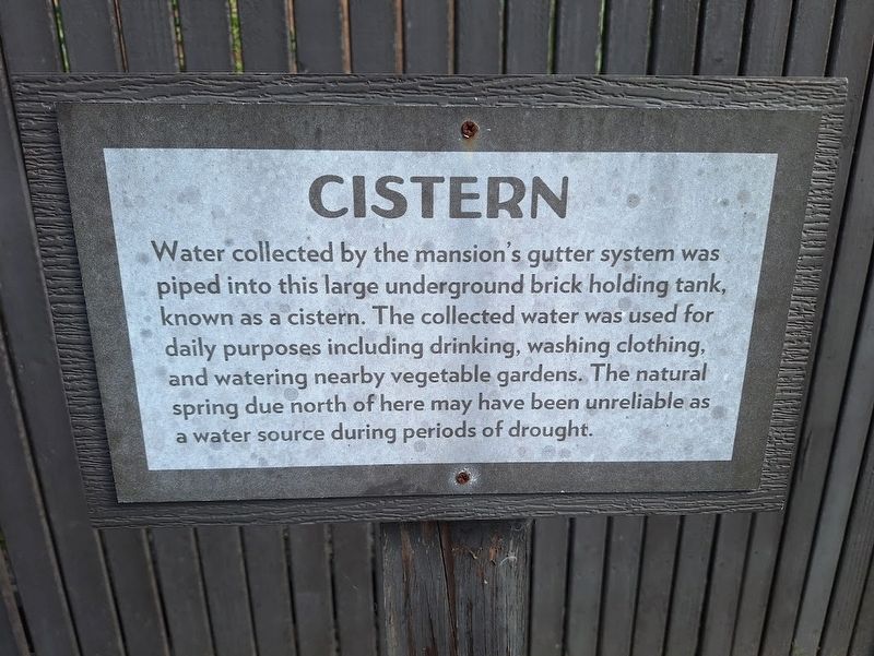 Cistern Marker image. Click for full size.