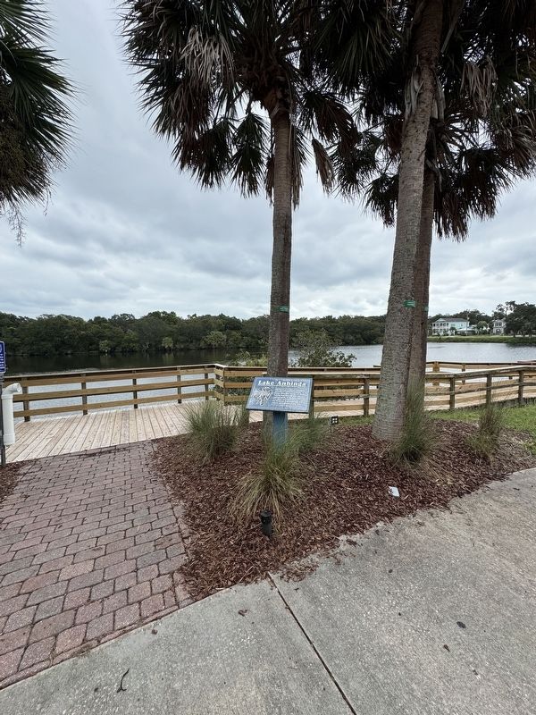 Lake Anhinga Marker image. Click for full size.
