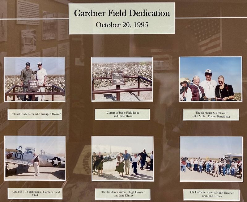 Marker Dedication - 1995 image. Click for full size.