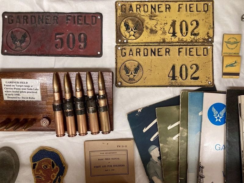 Gardner Field Items image. Click for full size.