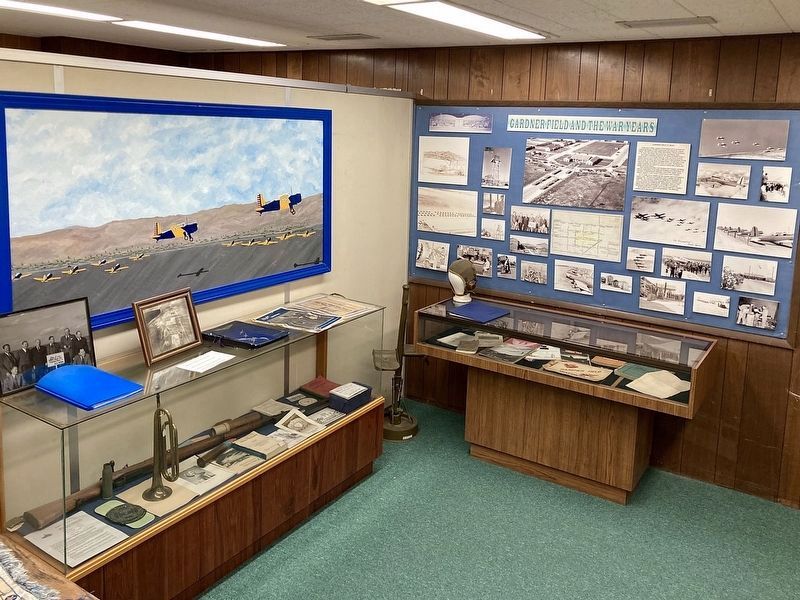 Gardner Field History Room image. Click for full size.