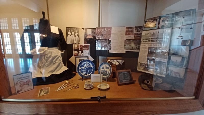 Barstow Harvey House Display image. Click for full size.