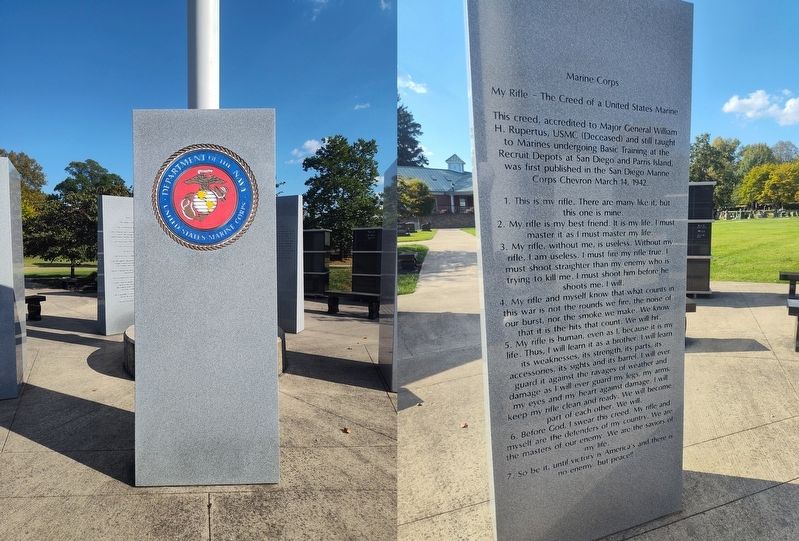 David's Cemetery Veterans Memorial Marker image. Click for full size.