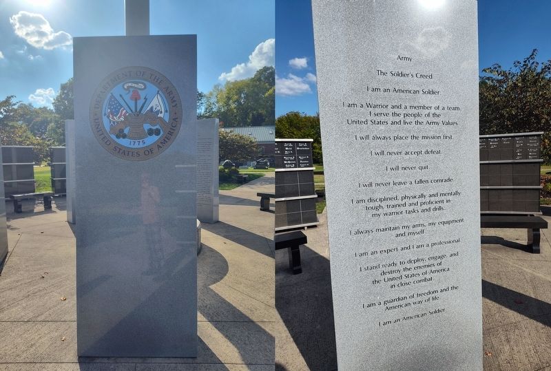 David's Cemetery Veterans Memorial image. Click for full size.