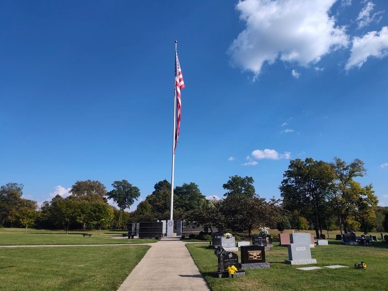 David's Cemetery Veterans Memorial image. Click for full size.