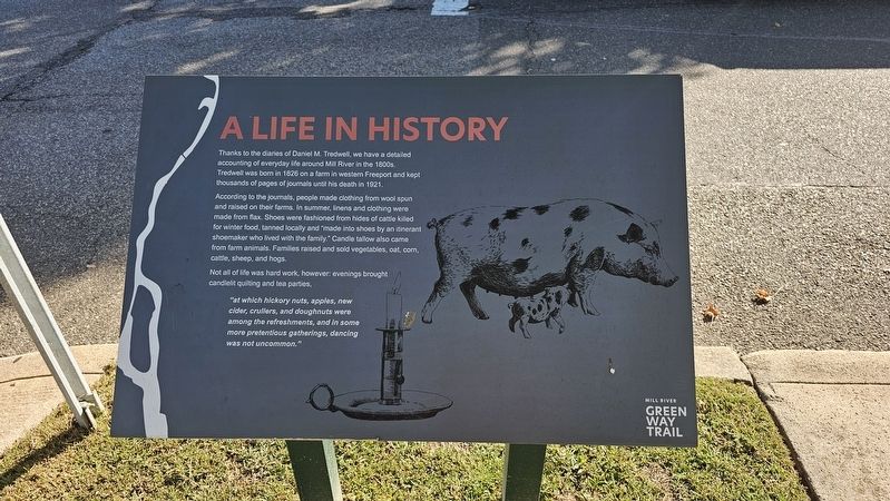 A Life in History Marker image. Click for full size.