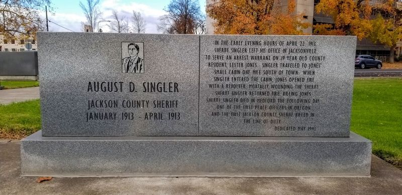 August D. Singler Marker image. Click for full size.