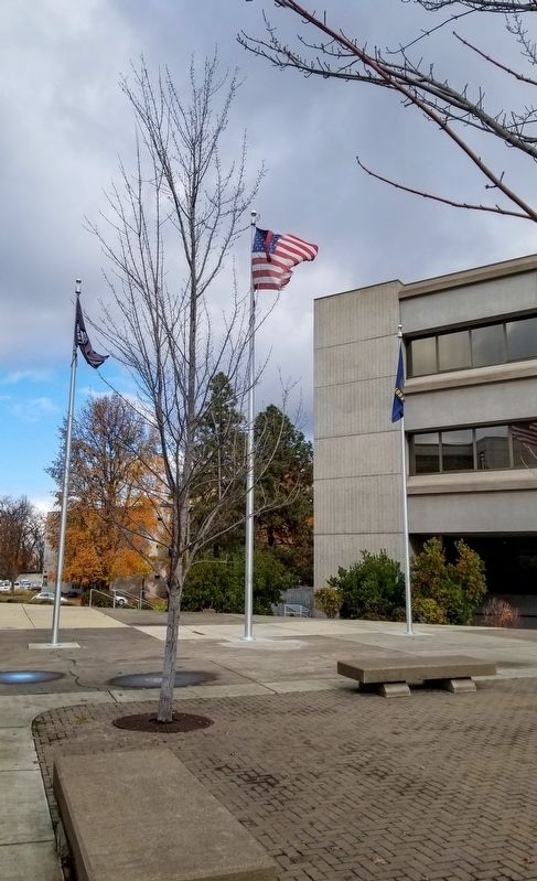 August D. Singler Memorial Plaza image. Click for full size.