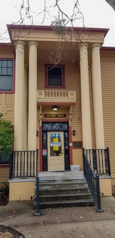 First Public School Building in Medford Marker. Click for full size. First Public School Building in Medford Marker image. Click for full size.