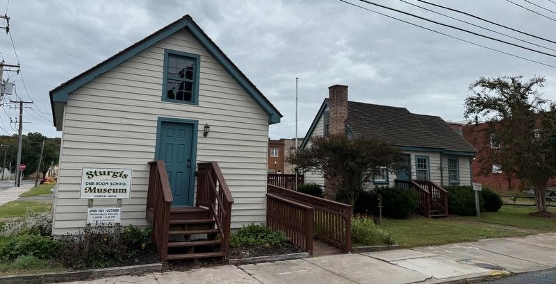 Sturgis One-Room School Museum as seen from Willow Street. Click for full size. Sturgis One-Room School Museum as seen from Willow Street image. Click for full size.
