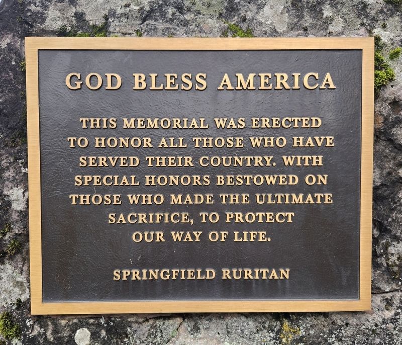 God Bless America Marker image. Click for full size.