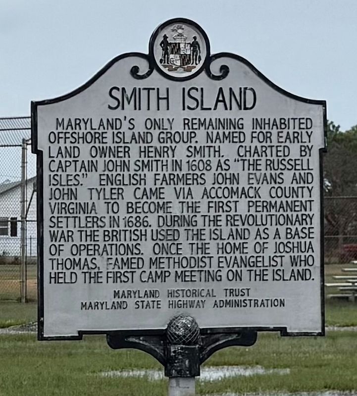 Smith Island Marker image. Click for full size.
