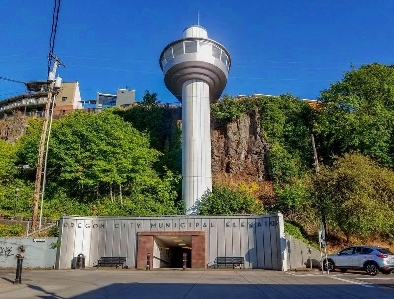 Oregon City Municipal Elevator image. Click for full size.