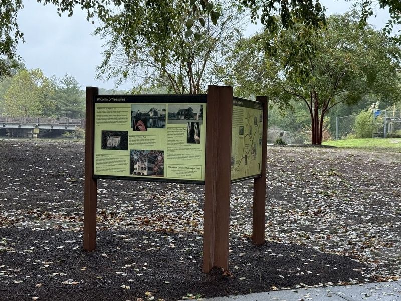 Markers on the grounds of the Wicomico County Welcome Center. Click for full size. Markers on the grounds of the Wicomico County Welcome Center image. Click for full size.