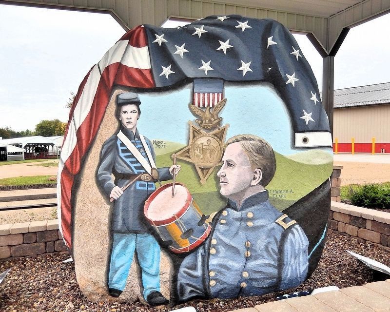 Central City Freedom Rock (<i>west side</i>). Click for full size. Central City Freedom Rock (<i>west side</i>) image. Click for full size.