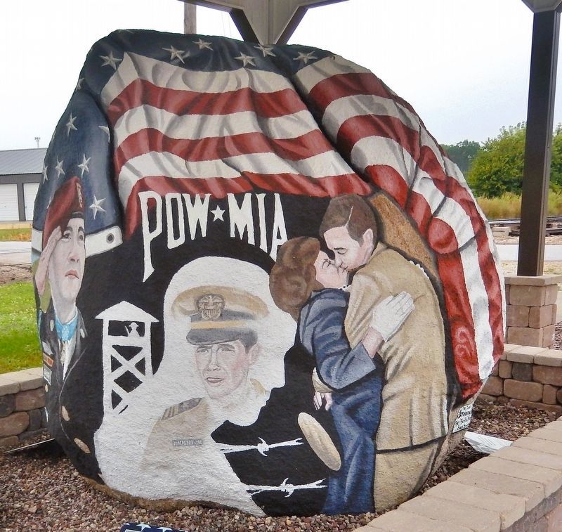 Central City Freedom Rock (<i>east side</i>). Click for full size. Central City Freedom Rock (<i>east side</i>) image. Click for full size.