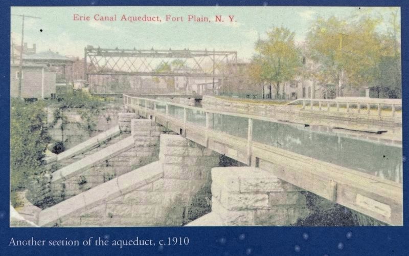 The Erie Canal's Otsquago Creek Aqueduct image. Click for full size.