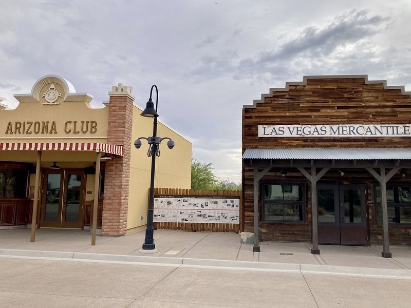 Early Las Vegas Marker. Click for full size. Early Las Vegas Marker image. Click for full size.