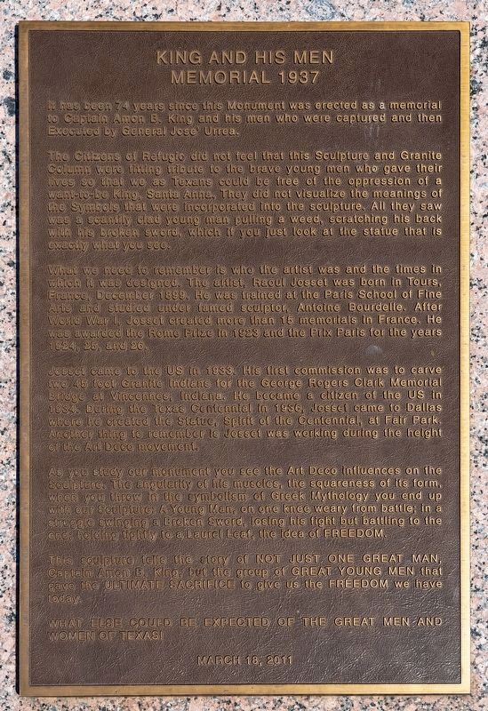 King and his Men Marker. Click for full size. King and his Men Marker image. Click for full size.