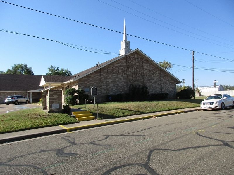 Morning Chapel Missionary Baptist Church and marker. Click for full size. Morning Chapel Missionary Baptist Church and marker image. Click for full size.