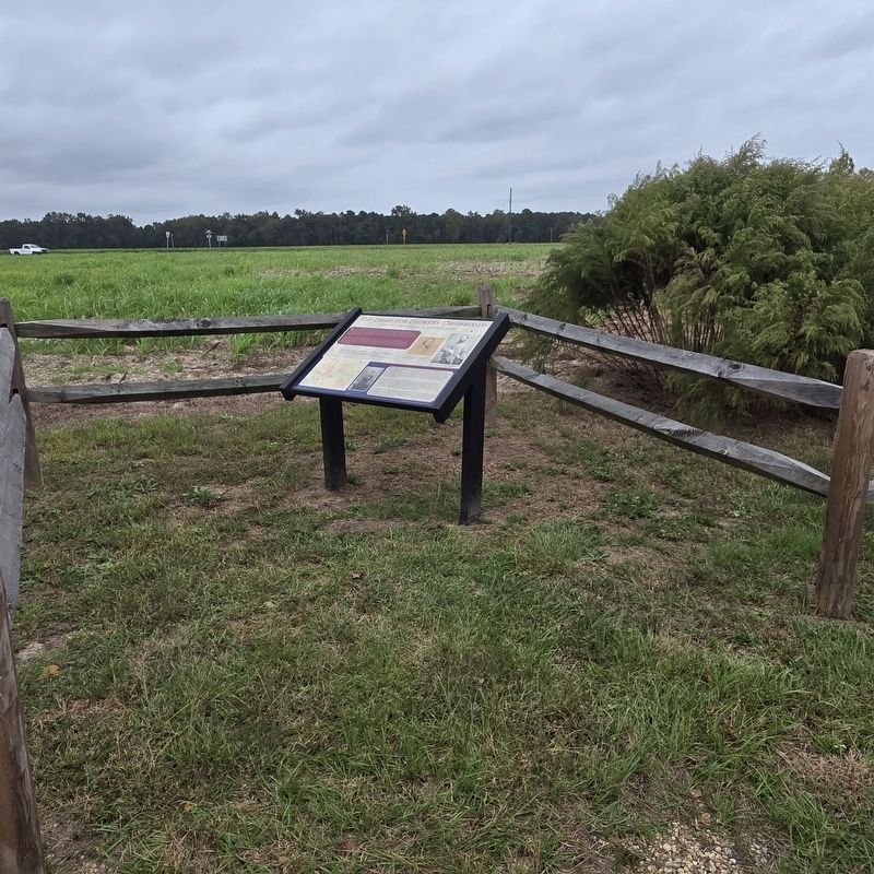 The Fight for Flowers' Crossroads Marker image. Click for full size.