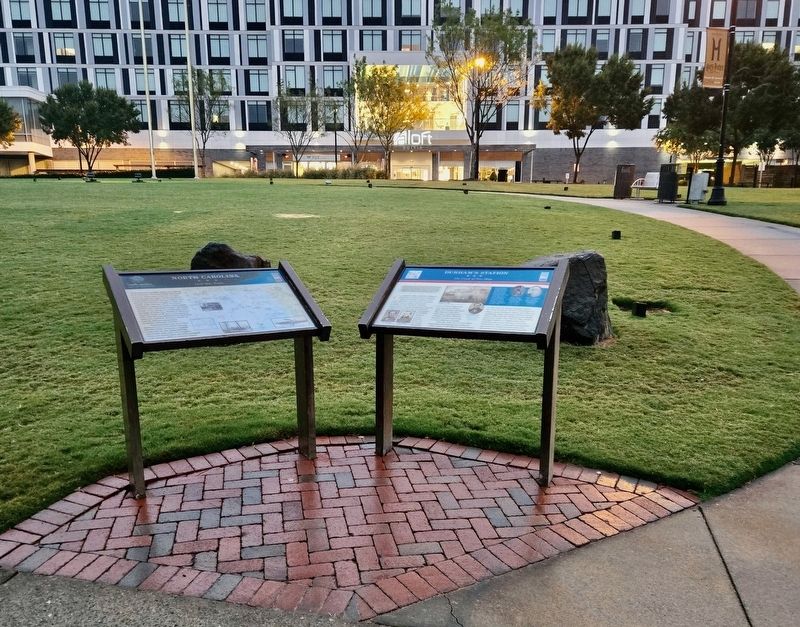 Durham's Station Marker image. Click for full size.
