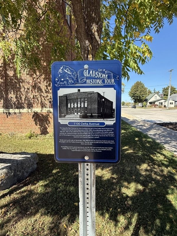 1100 Delta Avenue Marker image. Click for full size.