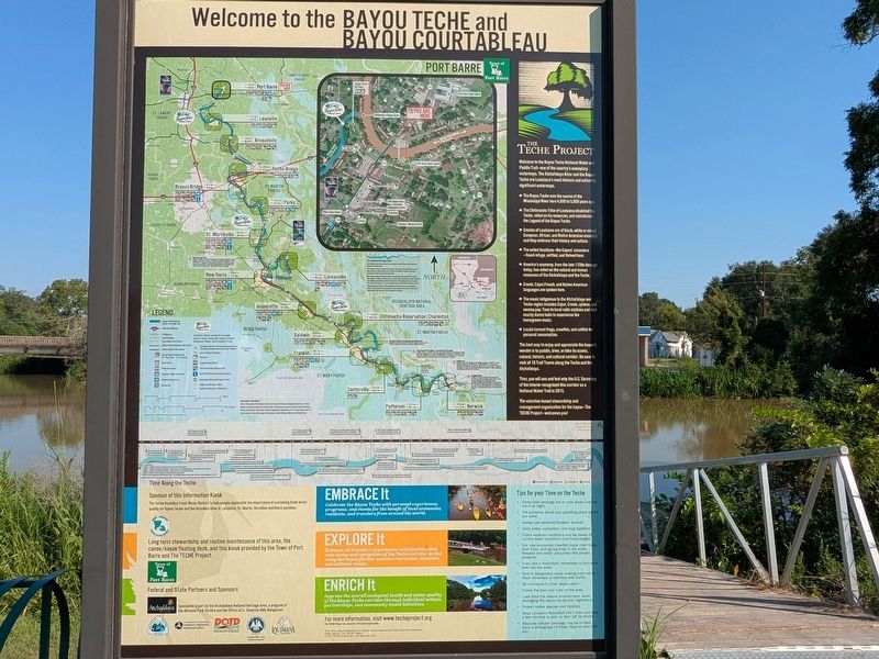 Welcome to Port Barre Marker image. Click for full size.