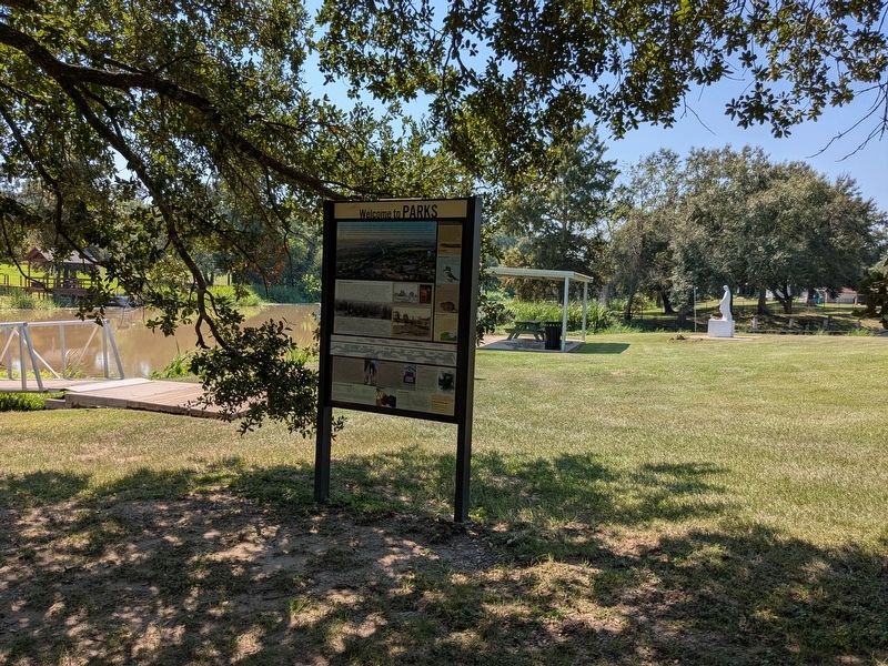 Welcome to Parks Marker image. Click for full size.