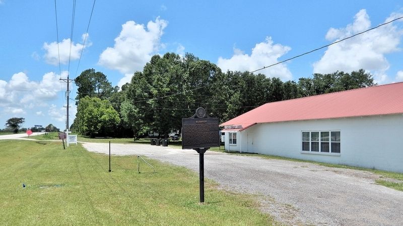 Elsanor Marker (<i>east side</i>) image. Click for full size.