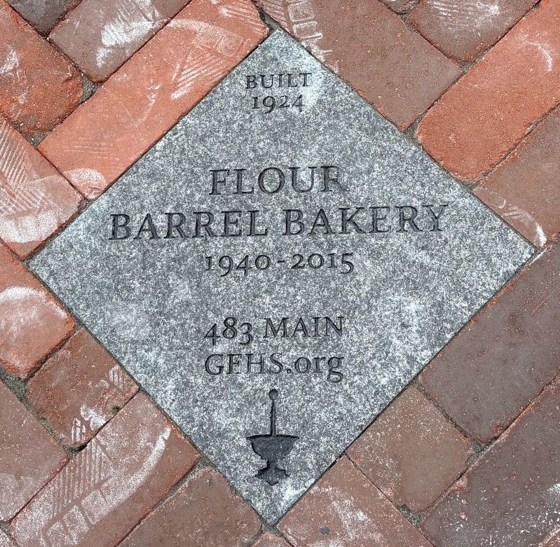 Flour Barrel Bakery Marker image. Click for full size.