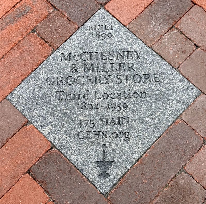 McChesney & Miller Grocery Store Marker image. Click for full size.