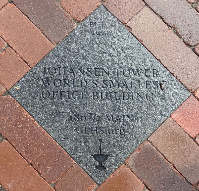 Johansen Tower Marker image. Click for full size.