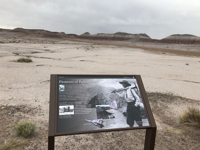 Pioneers of Paleontology Marker. Click for full size. Pioneers of Paleontology Marker image. Click for full size.