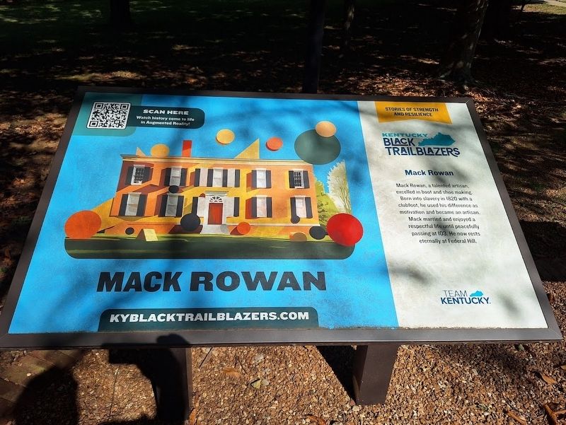 Mack Rowan Marker image. Click for full size.