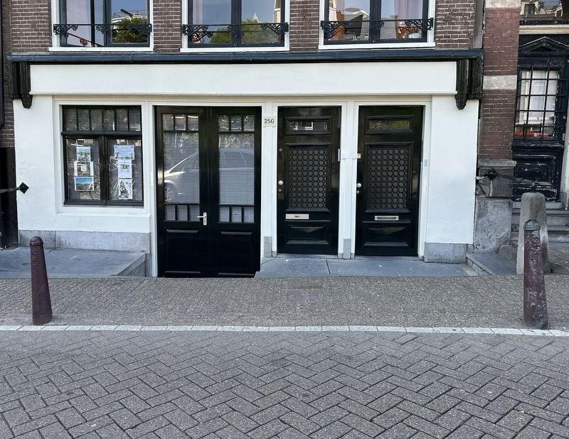 Elias Juda van Leeuwen stolperstein - wide view. Click for full size. Elias Juda van Leeuwen stolperstein - wide view image. Click for full size.